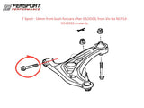 Suspension Arm - Front - Bolt - Genuine - Celica ZZT231 S/S, Celica ZZT23#, Corolla T Sport, Yaris T sport