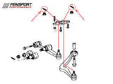Front - Suspension Arm/Figure 8 - Nut Split Pin - Celica GT4 ST205, Celica ZZT231 S/S