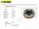Cam Pulleys - CatCams - Adjustable - Celica, MR2 3S# Engines
