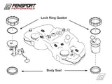 Fuel Pump and level sensor Assembly - Seal locations - GR86, GT86, BRZ
