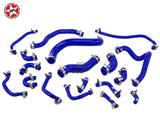 Radiator Coolant  Silicone Hose Kit - Stoney Racing - Celica ST185 - Blue