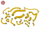 Radiator Coolant  Silicone Hose Kit - Stoney Racing - Celica ST185 - Yellow