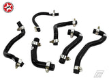Silicone Breather Vacuum Hose Kit - Stoney Racing - Celica GT4 ST185 - Black