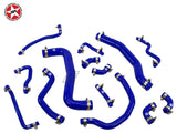 Radiator Coolant Silicone Hose Kit - Stoney Racing - Celica ST205 - Blue