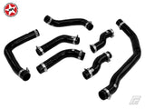 Radiator Main Coolant Silicone Hose Kit - Stoney Racing - MR2 MK2 Rev 1, 2, 3 & Turbo - Black