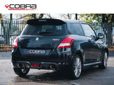 Cobra Exhaust System - Venom - Rear Axle Back - Swift Sport ZC32S - installed
