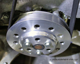 Lightweight Alloy - Water Pump Pulley - Oversize - GT86 & BRZ - installed