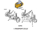 SuperPro - Front Upper Wishbone Bush Kit for 38mm Housing - Supra JZA80 - SPF1474K